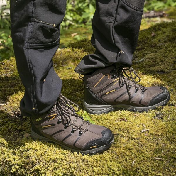NORTIV 8 Men's Ankle High Waterproof Hiking Boots Outdoor Lightweight Shoes Trekking Trails Armadillo - Image 8