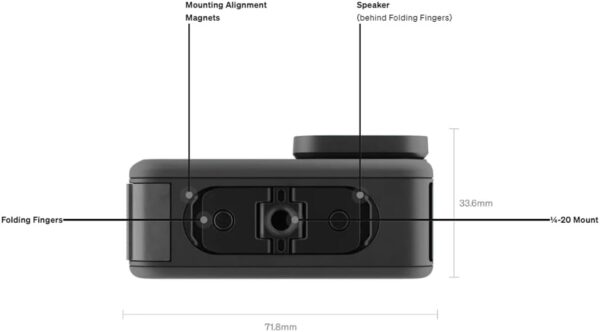GoPro HERO13 Black - Waterproof Action Camera with 5.3K60 Video, 27MP Photo + Compatability with HB-Series Lenses - Image 4