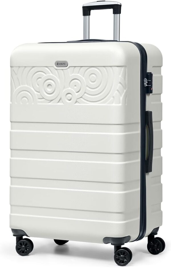 Krute Luggage 28 Inch Suitcase With Spinner Wheels Large Suitcases Lightweight Hard Shell PC ABS TSA Lock Checked Luggages - Image 2
