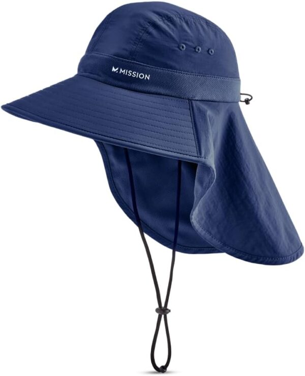 Cooling Sun Defender Sun Hat, UPF 50 UV Protection for Men Women, Wide Brim Outdoor Hat for Hiking, Fishing, Beach, Gardening - Image 2