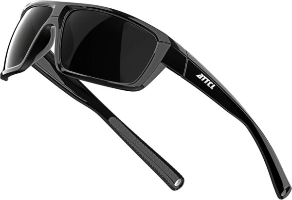ATTCL Polarized Wrap Fishing Sunglasses Men - Driving Sports Glasses UV Protection - Image 2