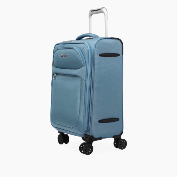World Traveler Dejuno Cirrus Lightweight Expandable Spinner Luggage, Blue, 3-Piece Set(20in,26in,30in) - Image 4