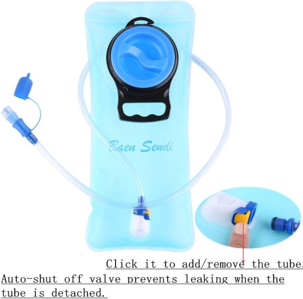 Hydration Pack with 2L Backpack Water Bladder - Great for Outdoor Sports of Running Hiking Camping Cycling Skiing - Image 7
