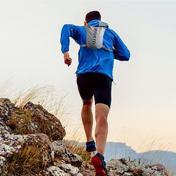 INOXTO Running Hydration Vest Backpack,Lightweight Insulated Pack with 1.5L Water Bladder Bag Daypack for Hiking Trail Running Cycling Race Marathon for Women Men - Image 7