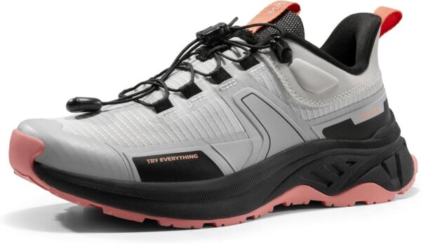 NORTIV 8 Women's Lightweight Hiking Shoes Quick Laces Outdoor Fashion Sneakers Gladiator - Image 2