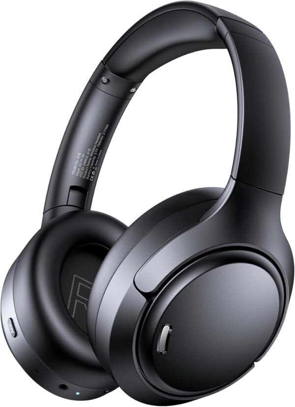 TAGRY Hybrid Active Noise Cancelling Headphones 120Hrs Playtime ENC Clear Call Bluetooth Headphone Over Ear Wireless Headphones Hi-Res Audio ANC Headset with Low Latency Mode for Game Travel Home PC - Image 2