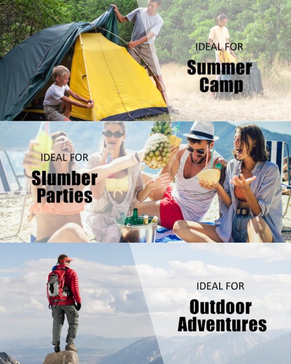 Sleeping Bags for Adults Backpacking Lightweight Waterproof- Cold Weather Sleeping Bag for Girls Boys Mens for Warm Camping Hiking Outdoor Travel Hunting with Compression Bags（Navy Blue） - Image 8