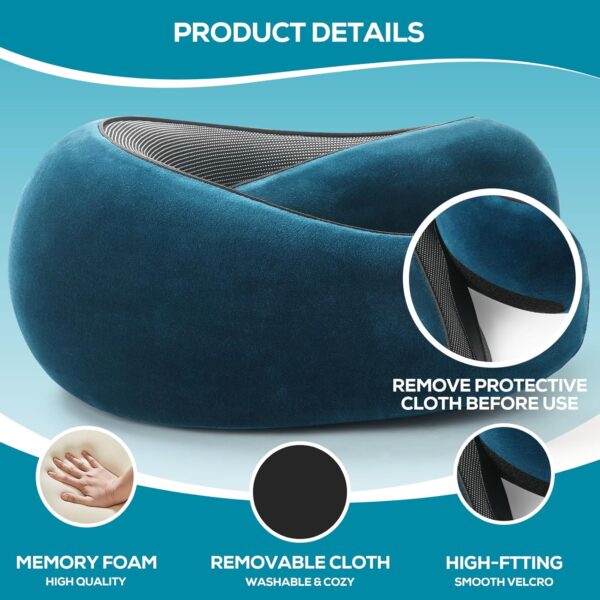 Travle Pillow Airplane,2025 New Travel Neck Pillow，Neck Pillowtraveling Suitable for Airplanes,Offices and Cars，Home Use | Ideal for Adults and Kids - Image 6