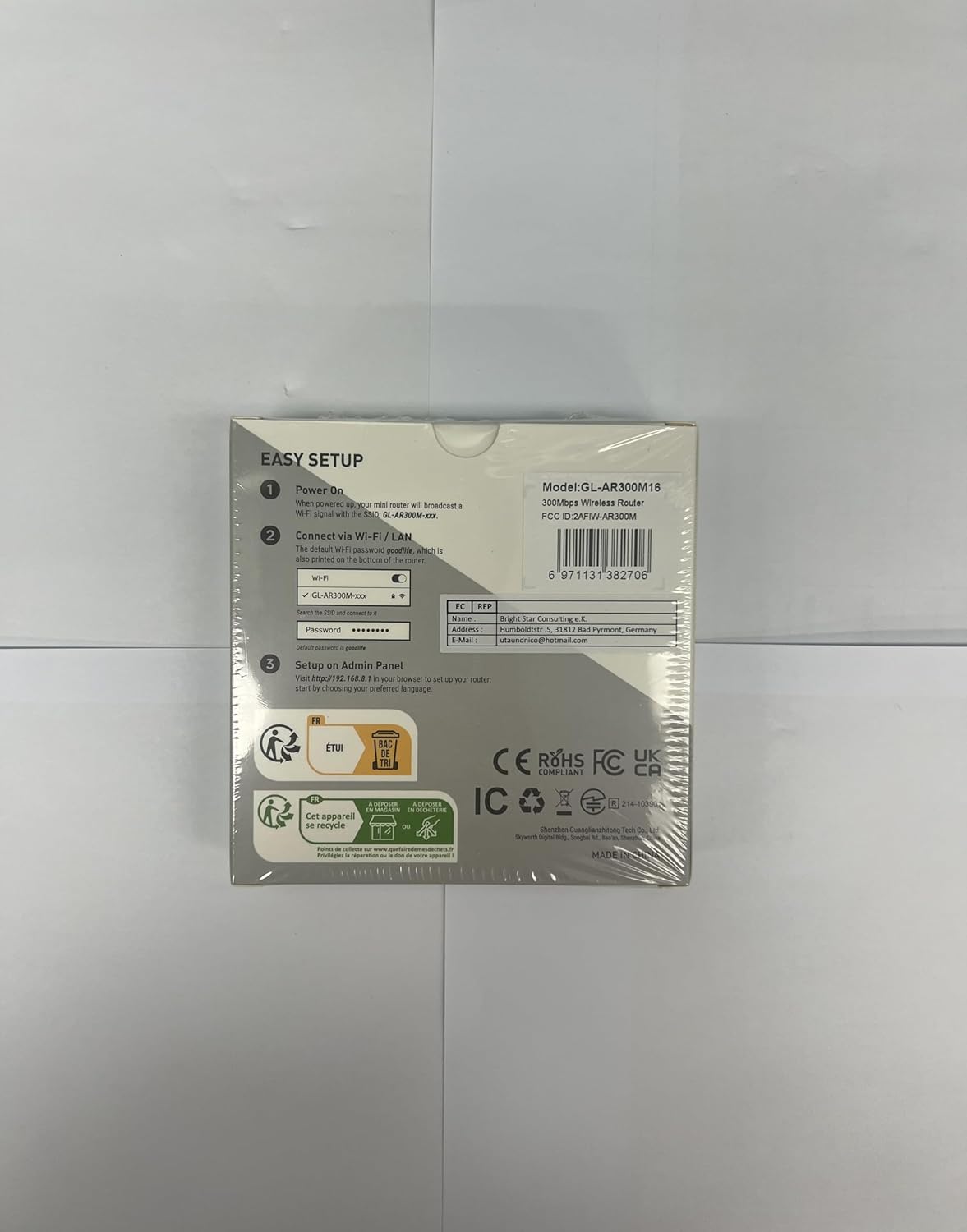 GL.iNet GL-AR300M16 Portable Mini Travel Wireless Pocket Router - WiFi Router/Access Point/Extender/WDS | OpenWrt | 2 x Ethernet Ports | OpenVPN/Wireguard VPN | USB 2.0 Port - Image 9