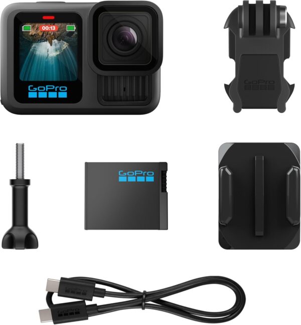 GoPro HERO13 Black - Waterproof Action Camera with 5.3K60 Video, 27MP Photo + Compatability with HB-Series Lenses - Image 6