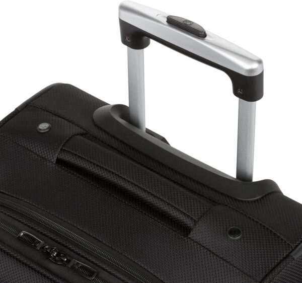 SwissGear Sion Softside Expandable Luggage, Black, Checked-Large 29-Inch - Image 9