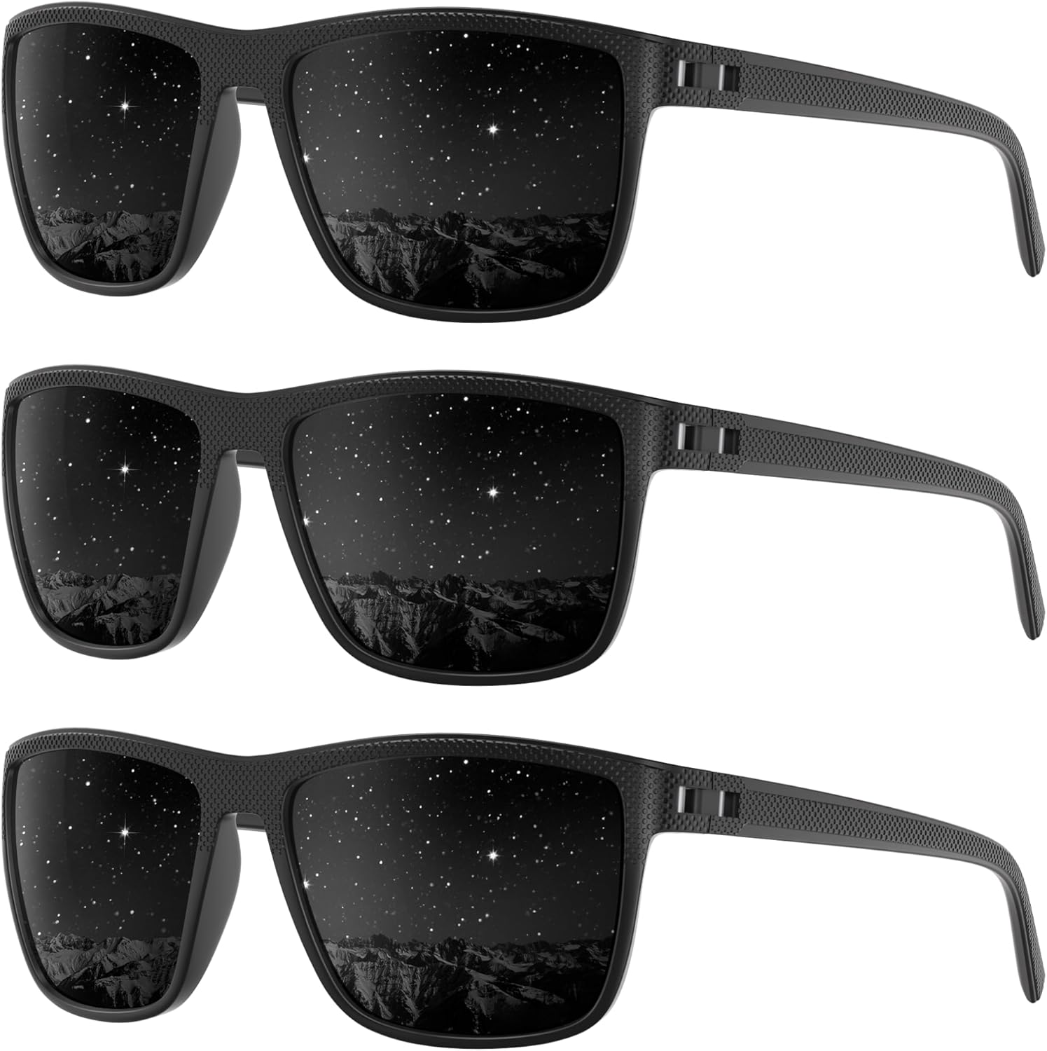 Polarized Sunglasses Men Women, Mens Sunglasses Lightweight UV Sun Glasses for Fishing Driving Golf - Image 2