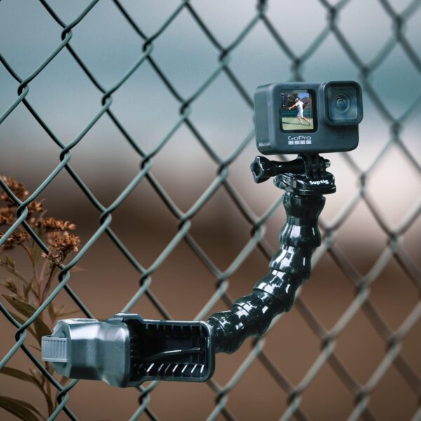 Suptig Jaws Flex Clamp Mount Gooseneck Mount for GoPro Hero 13 Hero 12 Hero 11 Hero 10 Hero 9 Hero 8 Hero 7 Hero 6 Hero 5 Hero 4 Session Hero 3+ Hero 3 Akaso EK7000 DJI osmo Arlo Action Camera. - Image 6