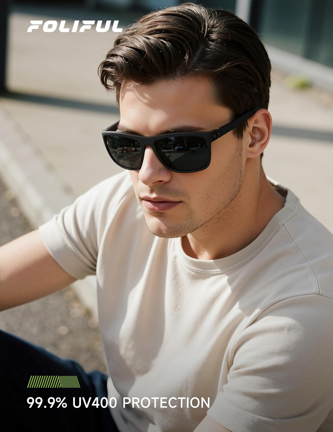 Polarized Sunglasses Men Women, Mens Sunglasses Lightweight UV Sun Glasses for Fishing Driving Golf - Image 4