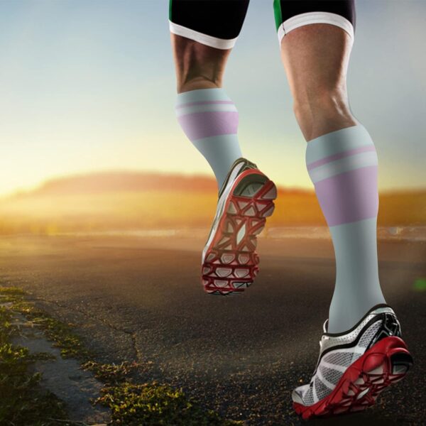 fenglaoda Compression Socks for Women Men 3 Pairs Graduated Compression Support Circulation Socks for Nurses - Image 5