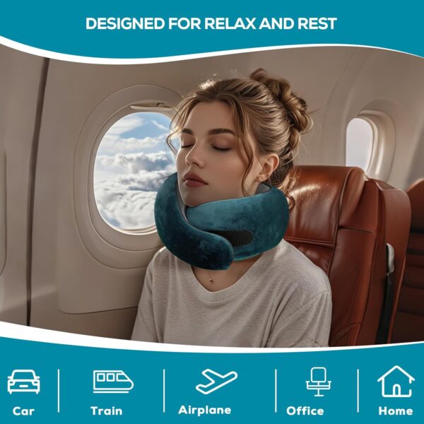 Travle Pillow Airplane,2025 New Travel Neck Pillow，Neck Pillowtraveling Suitable for Airplanes,Offices and Cars，Home Use | Ideal for Adults and Kids - Image 7