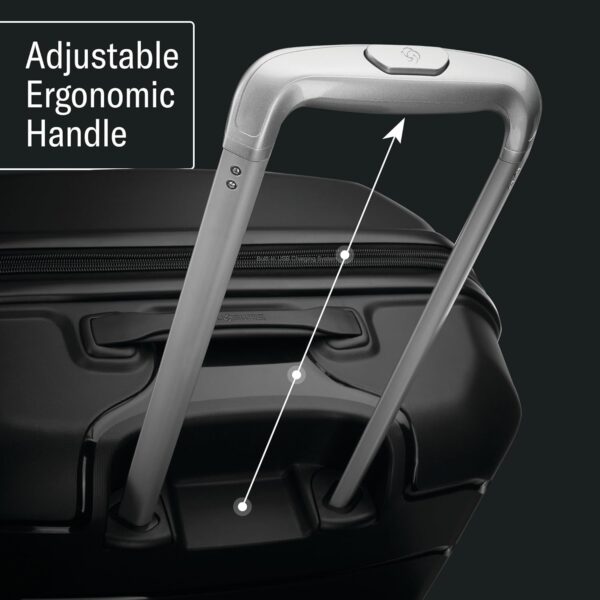 Samsonite Freeform Hardside Carry-On Luggage with Spinner Wheels - Hardshell Suitcase - TSA, Airline-Approved - Expandable Hard Shell, Smooth Rolling Wheels for Lightweight Travel - Navy - Image 7