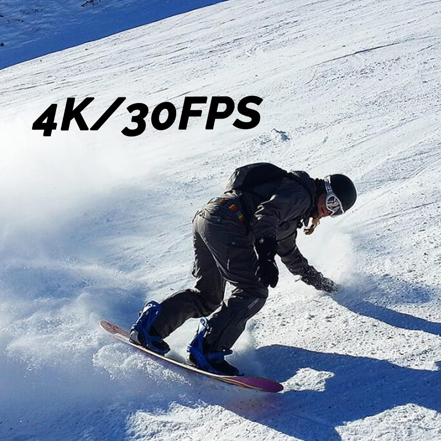 SJCAM C100 Plus Action Camera in White with 4K Video, EIS Stabilization, and Audio Recording, Bundle Including: 64GB Micro SD Card, 50-in-1 Action Kit, Card Reader, Card Wallet, and Micro USB Cable - Image 6