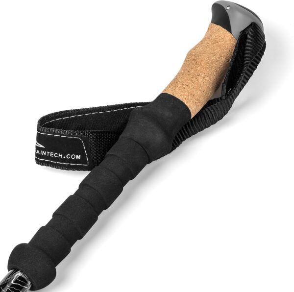 Cascade Mountain Tech Lightweight Aircraft-Grade Aluminum Trekking Poles with Extended Down Grip Plus Tip Kit - Image 7