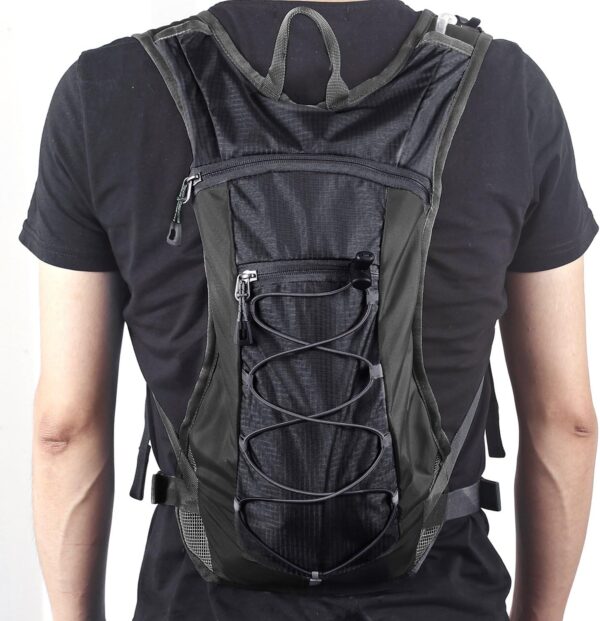 Unigear Hydration Pack Backpack with 70 oz 2L Water Bladder for Running, Hiking, Cycling, Climbing, Camping, Biking - Image 7
