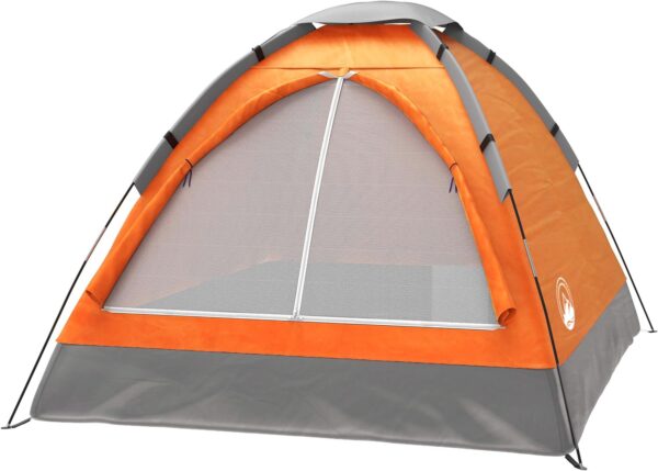 2-Person Dome Tent – Easy Set Up Shelter with Rain Fly and Carrying Bag for Camping - Image 2