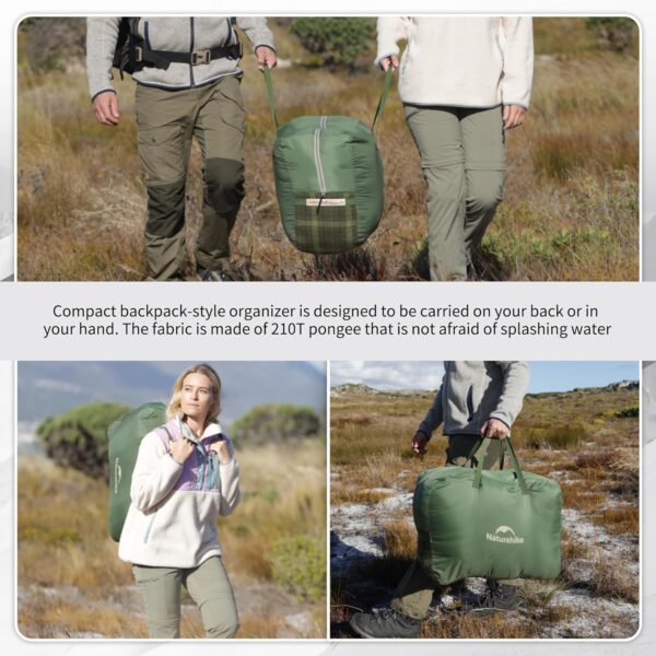Naturehike 0 Degree and 40 Degree Flannel Two Person Sleeping Bag with Pillows for Adults, Couples & Family, Doublewide Double Sleeping Bag 2 Person for All Seasons Camping Hiking Backpacking - Image 7
