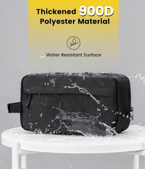 Vorspack Travel Toiletry Bag for Men - Hanging Toiletries Bag Water Resistant Travel Bag for Toiletries Accessories - Image 7