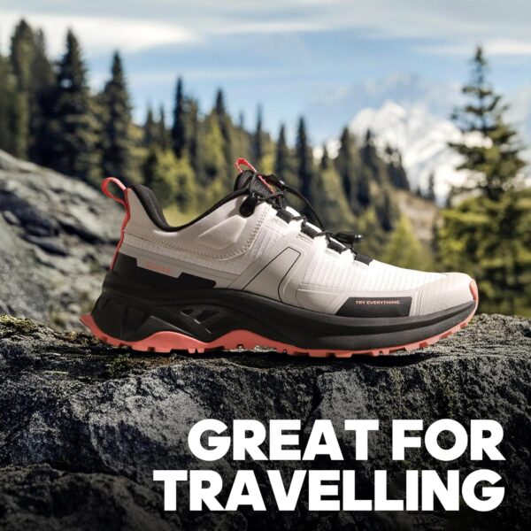 NORTIV 8 Women's Lightweight Hiking Shoes Quick Laces Outdoor Fashion Sneakers Gladiator - Image 9