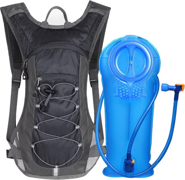 Unigear Hydration Pack Backpack with 70 oz 2L Water Bladder for Running, Hiking, Cycling, Climbing, Camping, Biking - Image 2