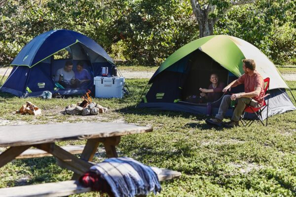 Coleman Sundome Camping Tent with Rainfly, 2/3/4/6 Person Tent Sets Up in 10 Mins, Weatherproof Shelter for Camping, Festivals, Backyard, Sleepovers, & More - Image 6