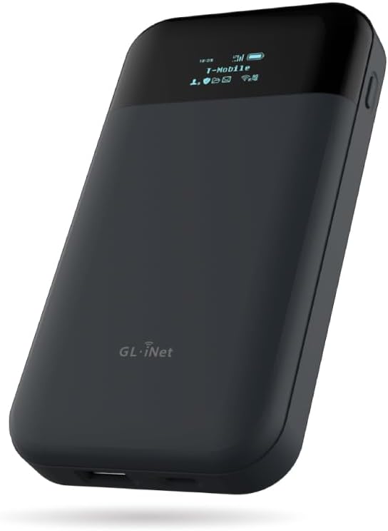 GL.iNet GL-E750V2 (MUDI) 4G LTE Portable Wi-Fi Hotspot for Travel | Mobile Hotspot Device, OpenWrt, OpenVPN, WireGuard, 7000mAh, Global Version - Image 2