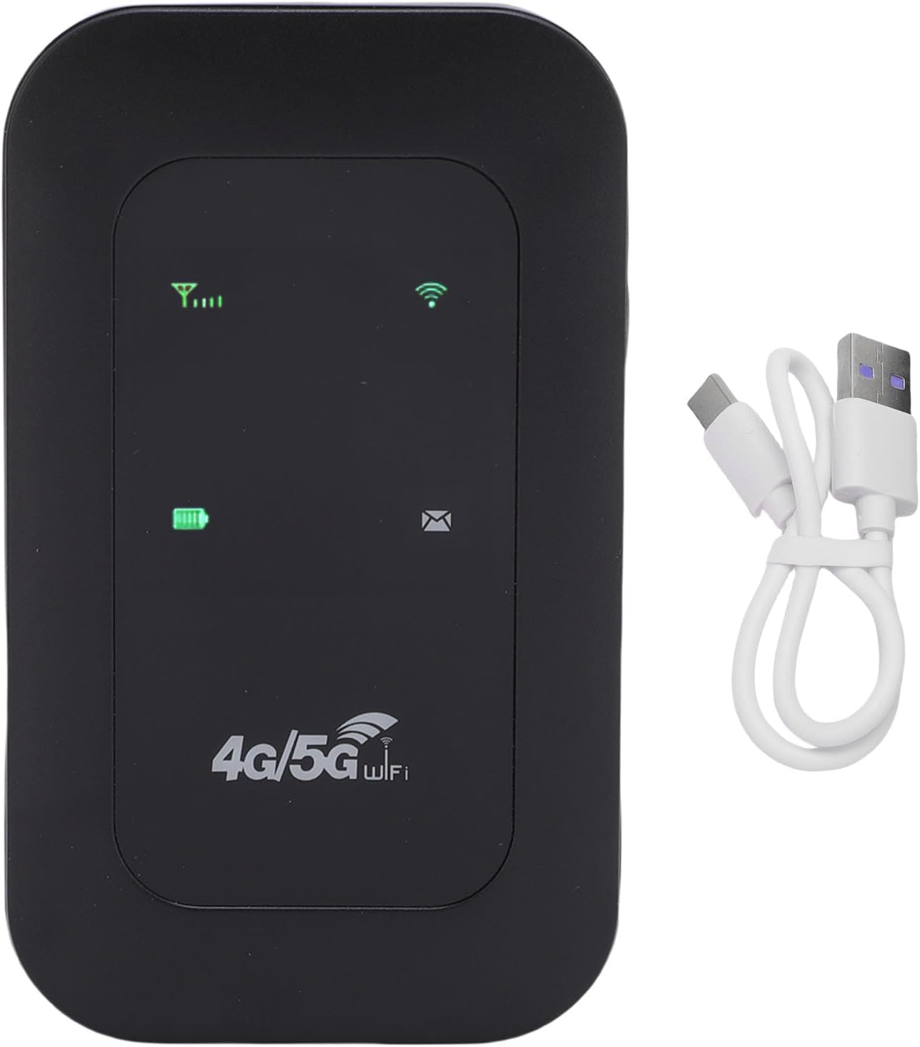 4G 5G Portable WiFi Hotspot Mobile Router with 3200mAh Battery & SIM Card Slot for Travel Home 300Mbps High Speed Supports 10 Devices - Image 10