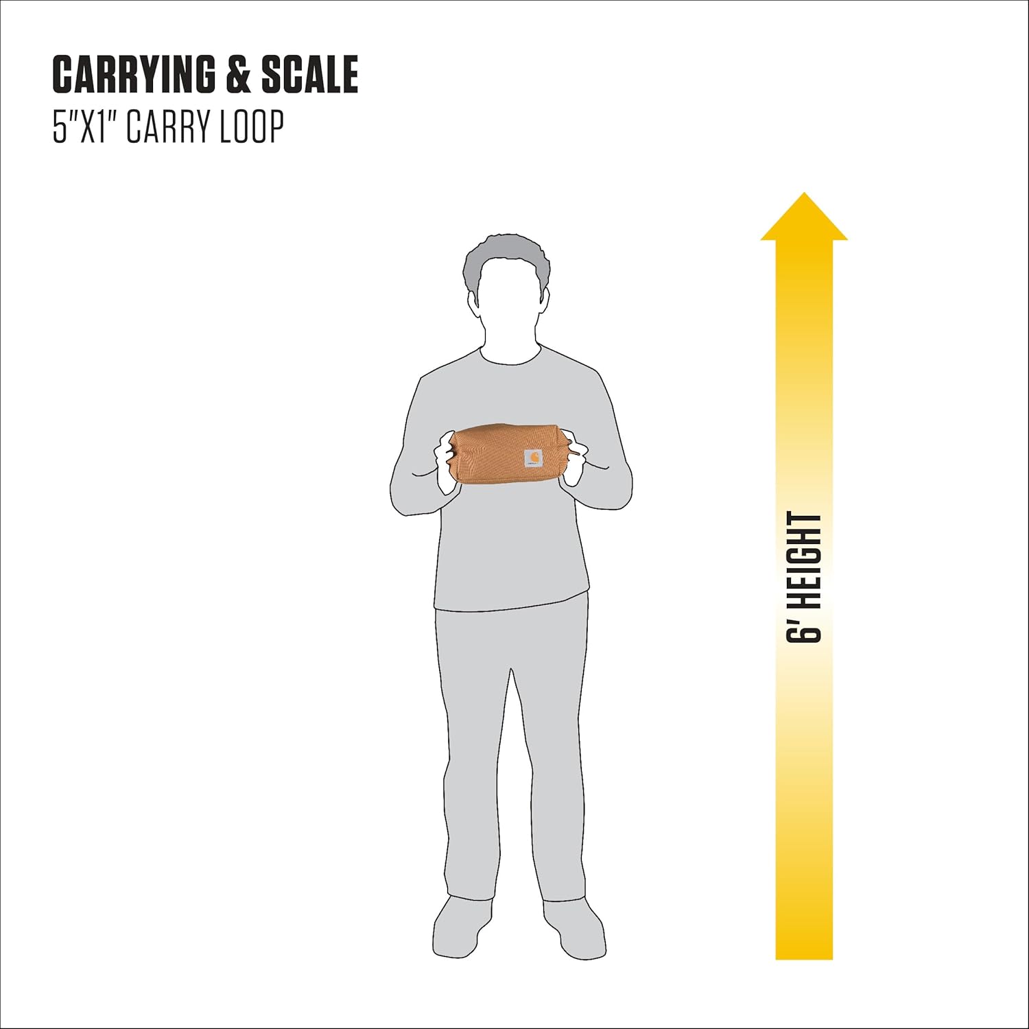 Carhartt Durable Travel Kit, Organize Essentials W/the Water Resistance Free Toiletry Bag - Image 6