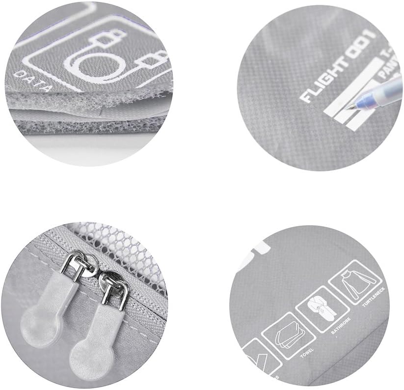 Packing Cubes Set Travel Luggage Organizers Suitcase Lightweight Accessories - Image 6