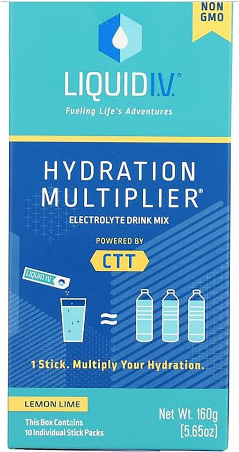 Liquid Iv Hydration Lemon Lime 10 Count 5.65 OZ - Image 2