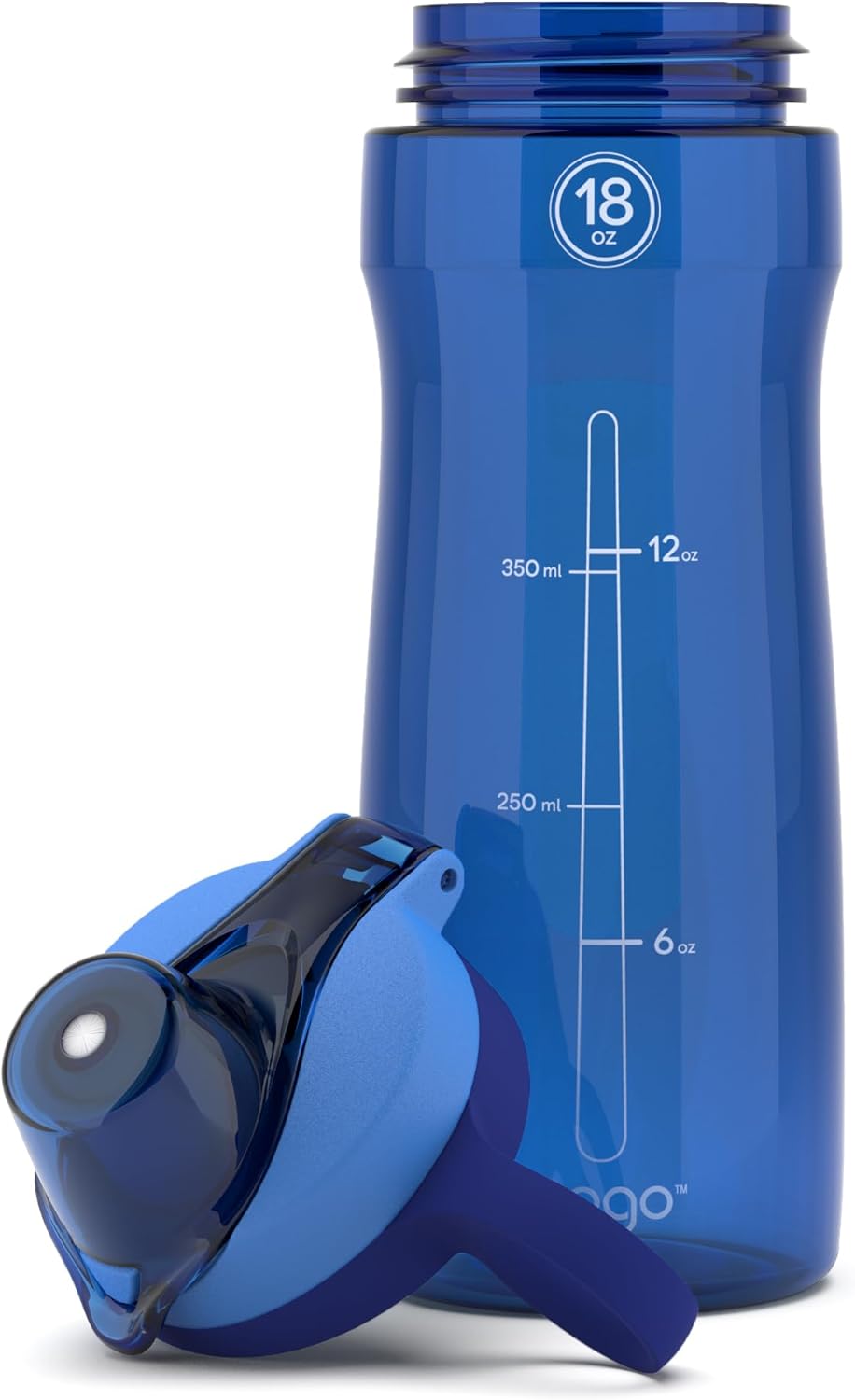 Pogo Plastic Water Bottle with Chug Lid and Carry Handle, Reusable, BPA Free, Dishwasher Safe, Perfect for Travel, School, Outdoors, and Gym | 18oz, 32oz, 40oz, 64oz - Image 5
