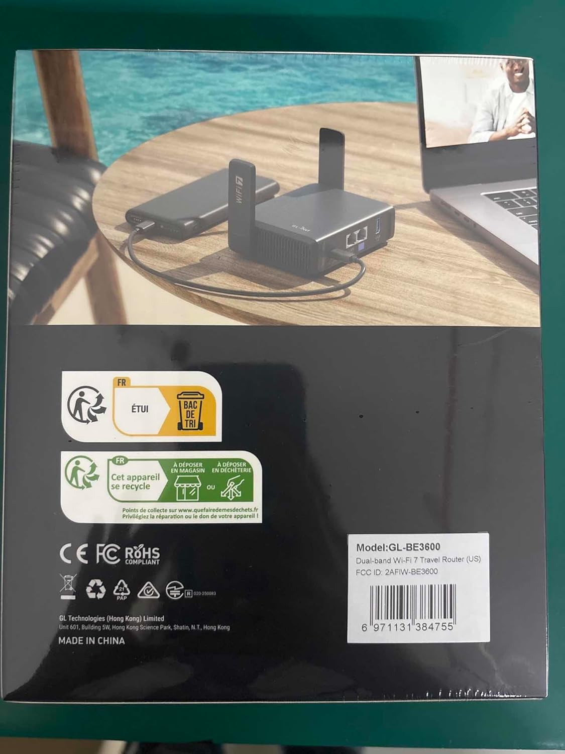 GL.iNet GL-BE3600 (Slate 7) Portable Travel Router, Pocket Dual-Band Wi-Fi 7, 2.5G Router, Portable VPN Routers WiFi for Travel, Public Computer Routers, Business Trip, Moblie/RV/Cruise/Plane - Image 9