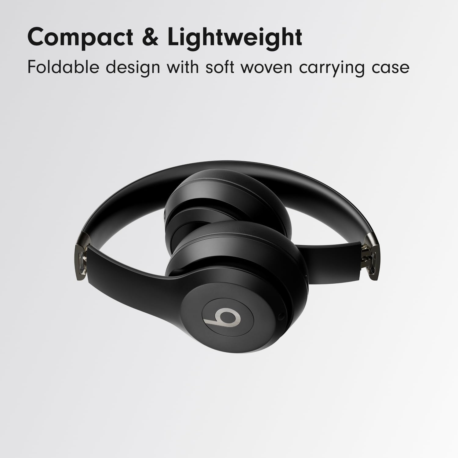 Beats Solo 4 - Wireless Bluetooth On-Ear Headphones, Apple & Android Compatible, Up to 50 Hours of Battery Life - Matte Black - Image 6