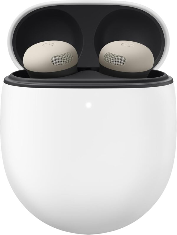 Google Pixel Buds Pro 2 - Wireless Earbuds with Active Noise Cancellation – Bluetooth Headphones - Porcelain - Image 2