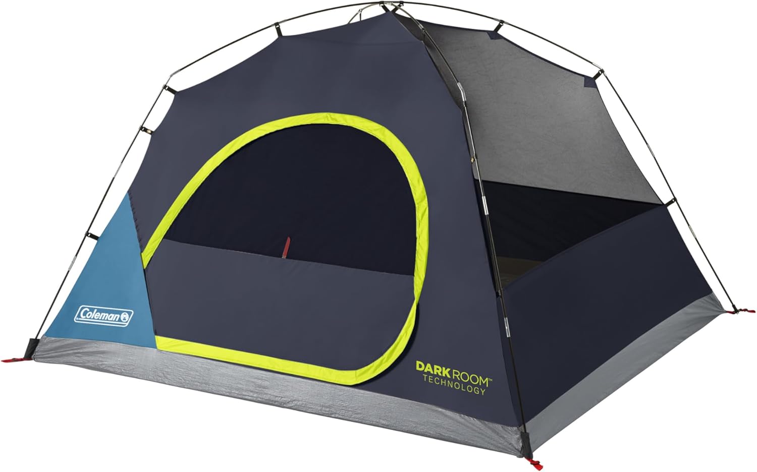 Coleman 4/6/8/10 Person Skydome Dark Room Tent with Rainfly, 5 Minute Setup, Blocks 90% of Sunlight, 20% More Headroom Than Traditional Tents - Image 3