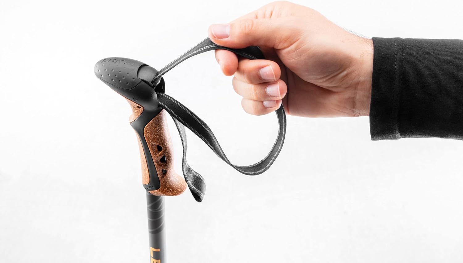 LEKI Khumbu Lite Aluminum Adjustable Lightweight Walking Poles for Trekking & Hiking - Image 3