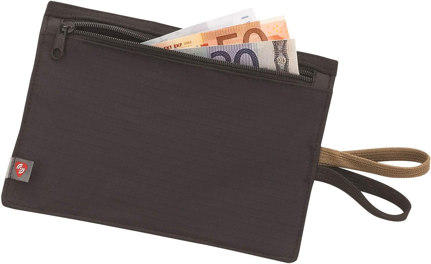 Lewis N. Clark RFID Blocking Money Belt Travel Pouch + Credit Card, ID, Passport Holder for Women & Men, Black, One Size - Image 6