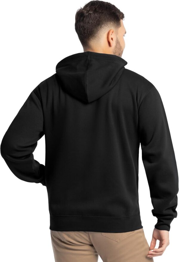 Fruit of the Loom Eversoft Fleece Full Zip Hoodie Sweatshirt - Image 3