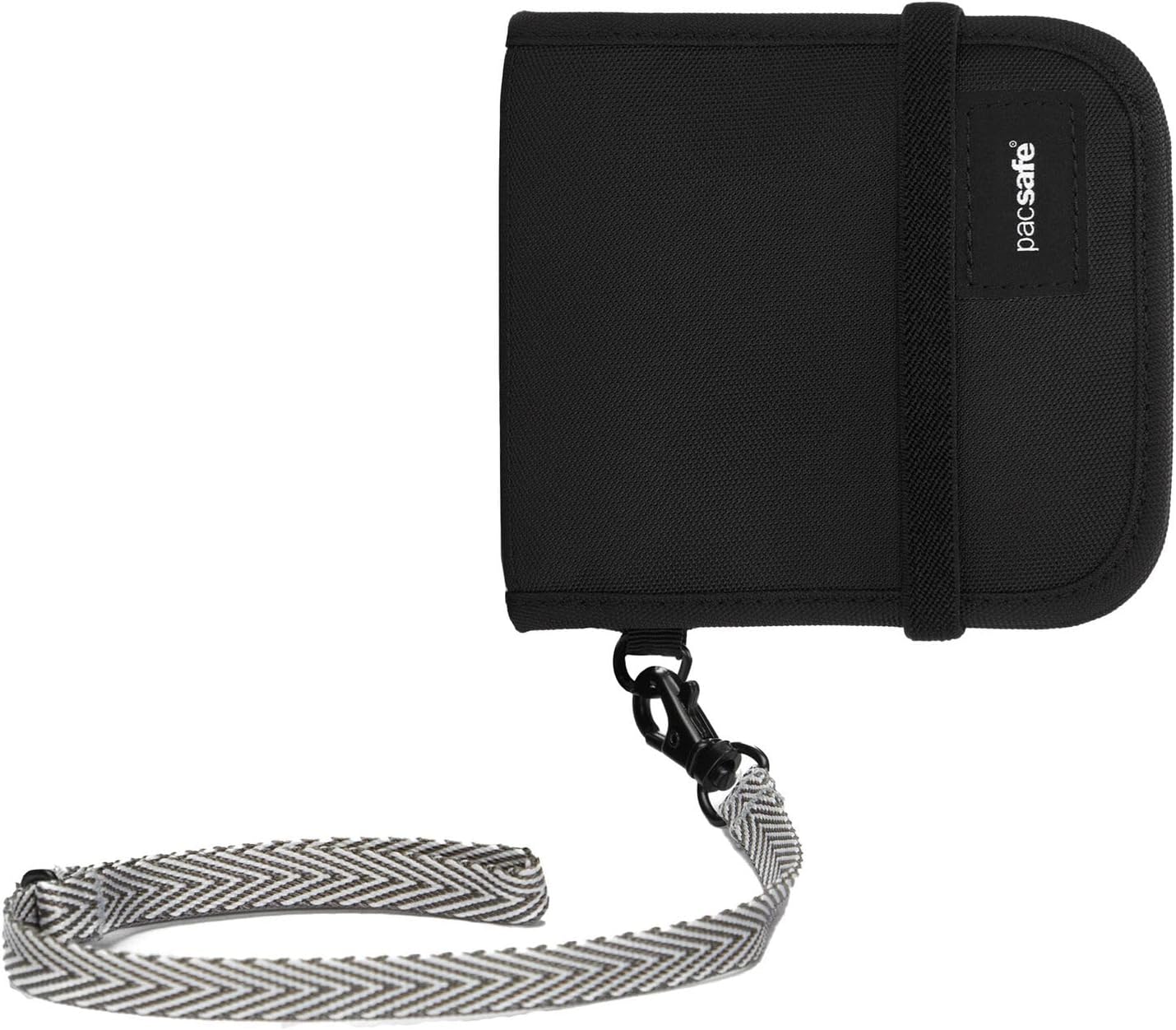 Pacsafe Rfidsafe V100 Anti-theft Blocking Bi-Fold Wallet, Black - Image 2