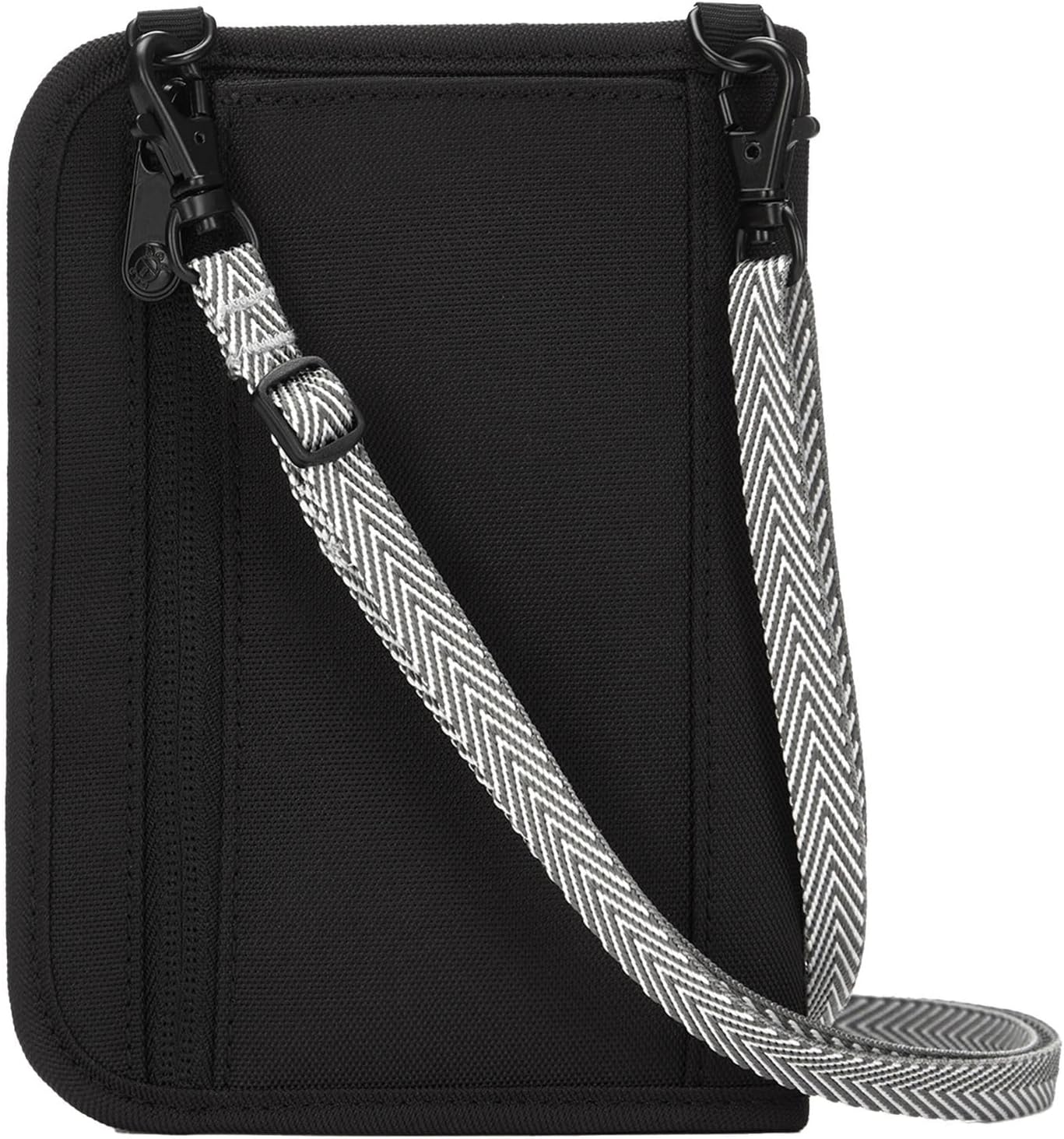 Pacsafe Rfidsafe V150 Anti-theft Blocking Compact Passport Wallet, Black - Image 4