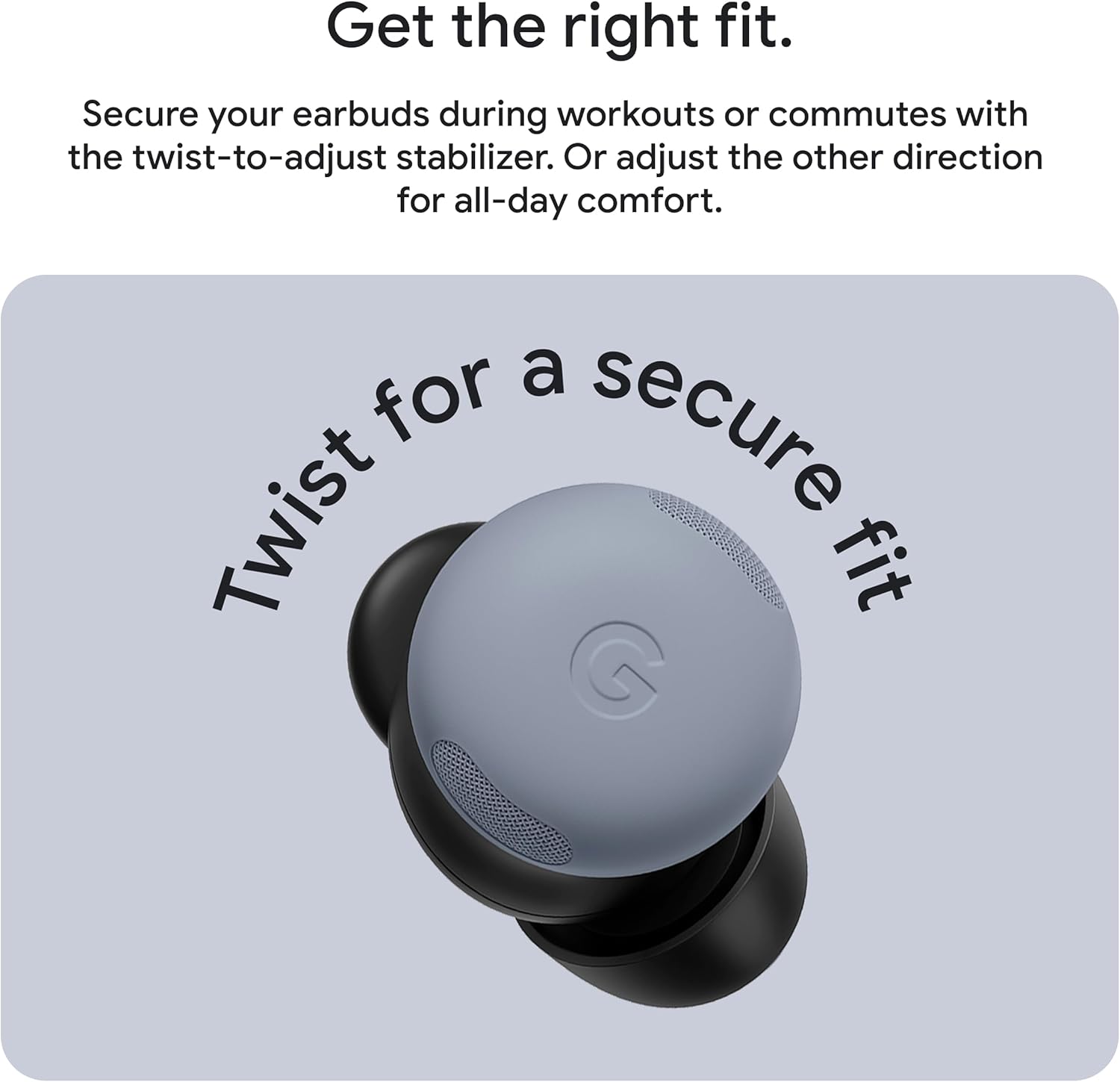 Google Pixel Buds Pro 2 - Wireless Bluetooth Earbuds with Pro-Level Active Noise Cancellation - Built for Gemini AI Assistant - Moonstone (2025 Model) - Image 3