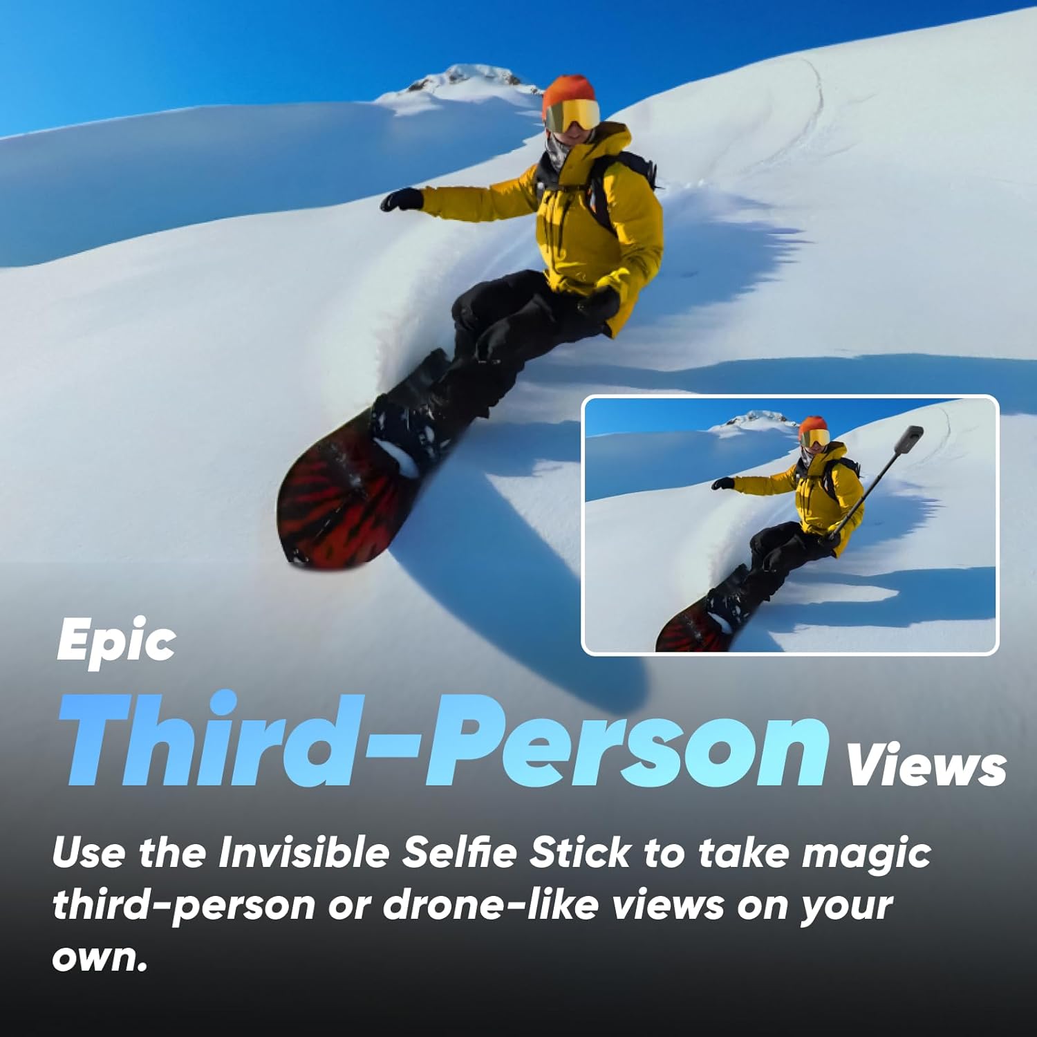 Insta360 X3 - Waterproof 360 Action Camera with 1/2" 48MP Sensors, 5.7K 360 Active HDR Video, 72MP 360 Photo, 4K Single-Lens, 60fps Me Mode, Stabilization, 2.29" Touchscreen, AI Editing, Live Stream - Image 7