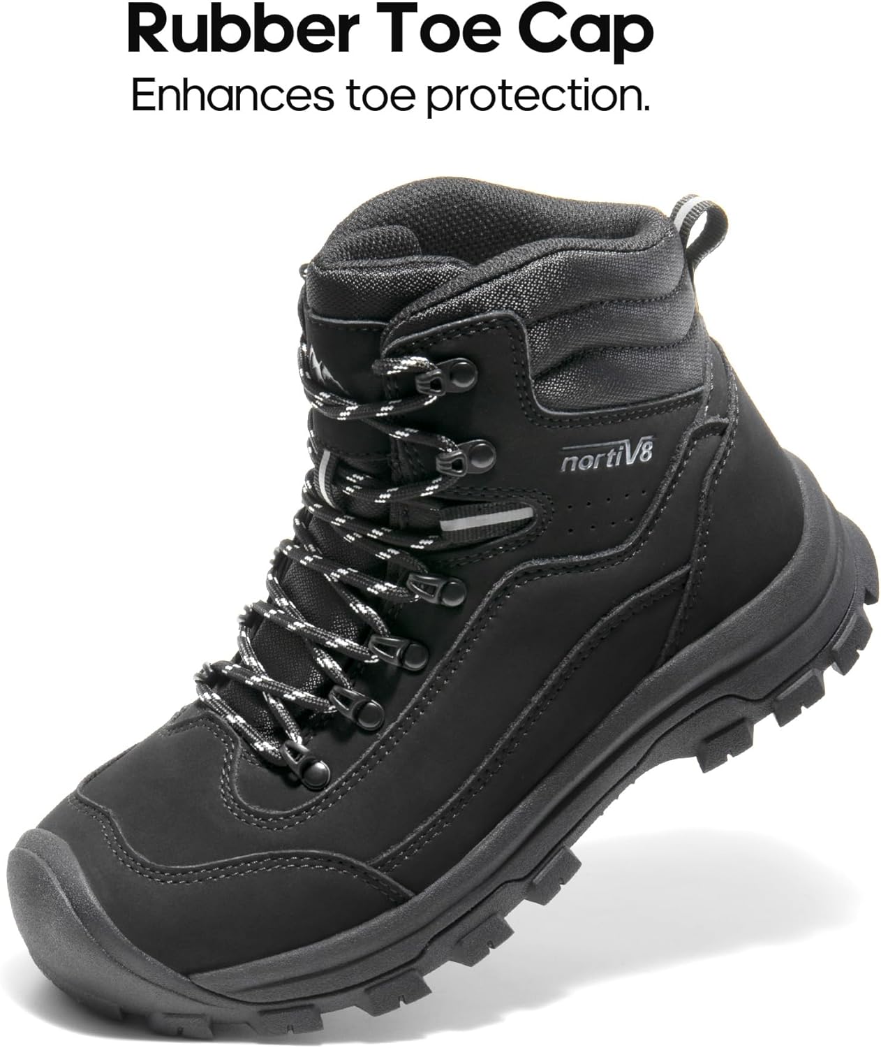 NORTIV 8 Women's Hiking Boots Waterproof Trekking Camping Trail Backpacking Boots for Outdoor - Image 6