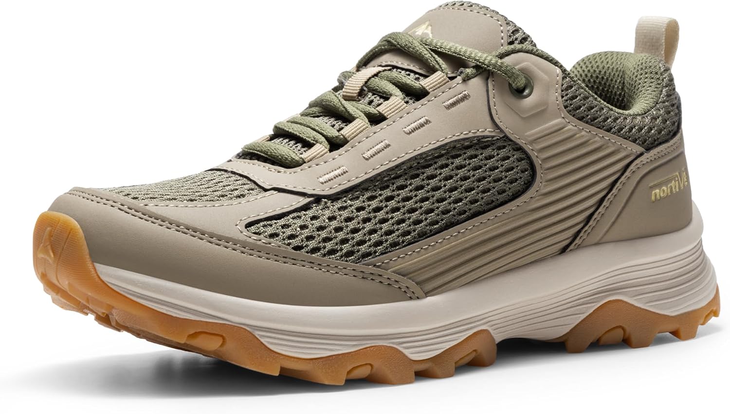 NORTIV 8 Women's Hiking Shoes Lightweight Breathable Mesh Walking Sneakers Outdoor Work Shoes - Image 2