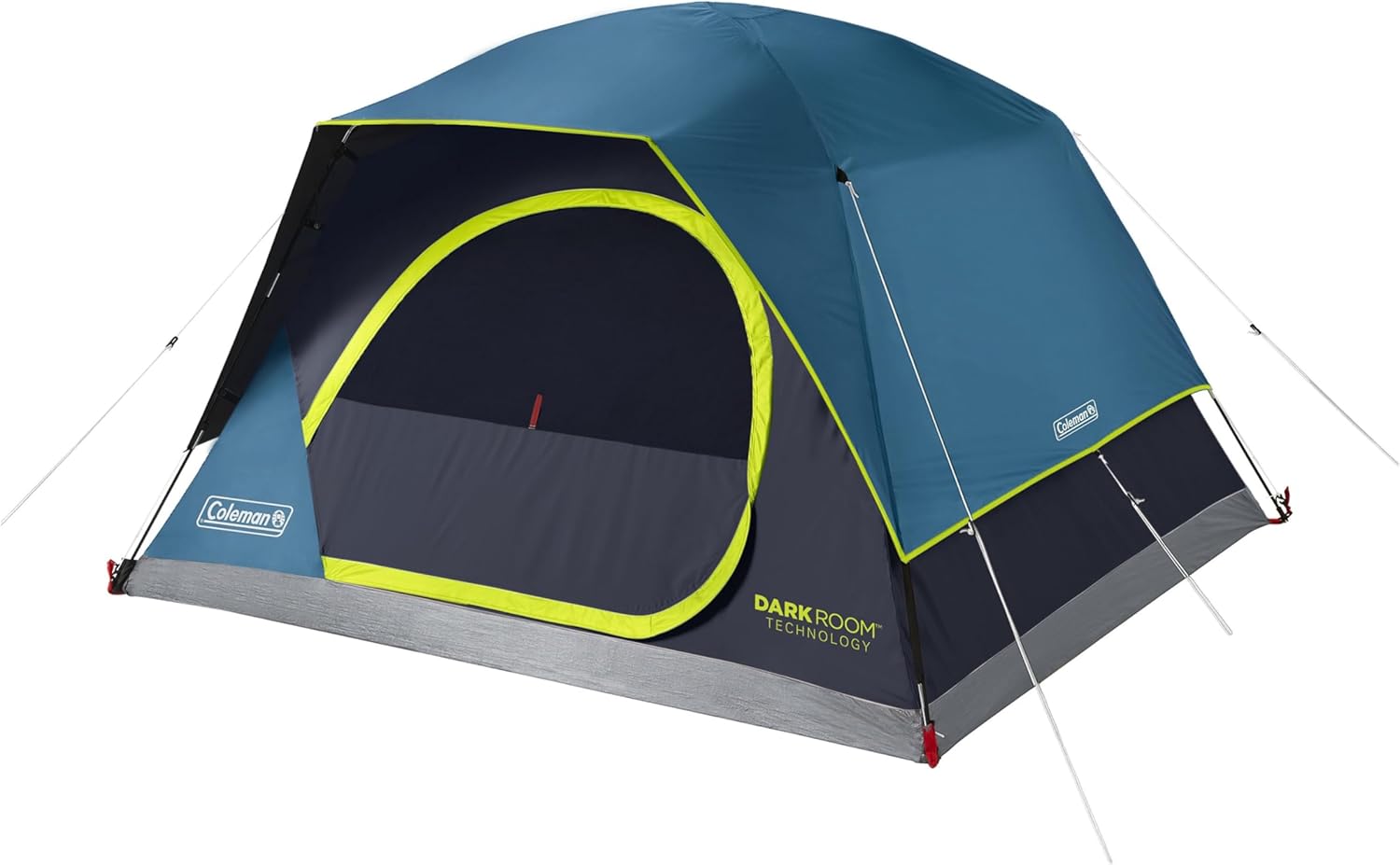 Coleman 4/6/8/10 Person Skydome Dark Room Tent with Rainfly, 5 Minute Setup, Blocks 90% of Sunlight, 20% More Headroom Than Traditional Tents - Image 2